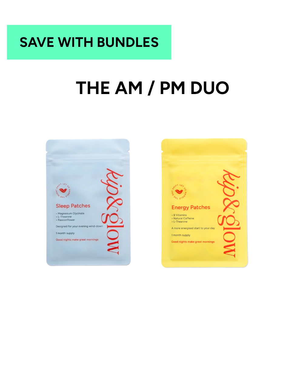 Sleep and Energy Patches